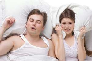 Ronco: problema faz casal dormir separado por quase 1 ano